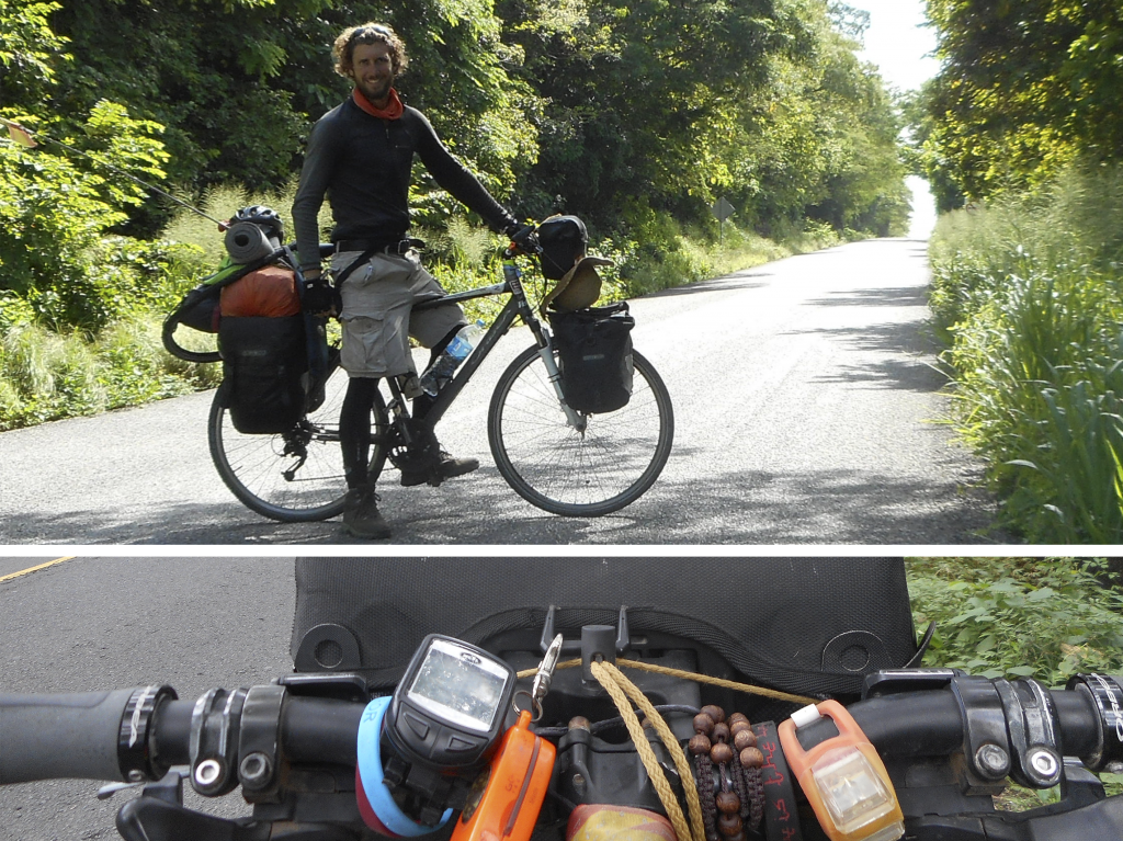 Javier en América Central