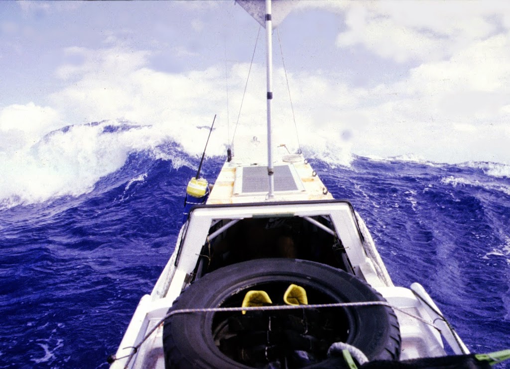 Moksha en mitad del Atlántico dirección Florida.