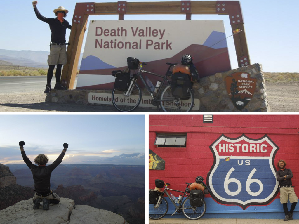 Javier durante su etapa por USA.